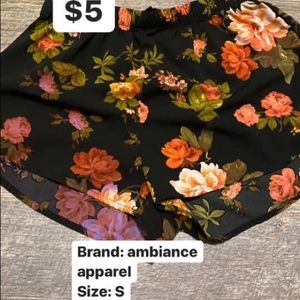 Floral shorts